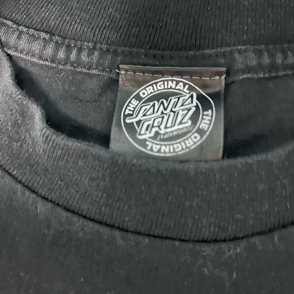 Santa Cruz Skateboards Black Tarot Graphic Tee - Picture 3 of 4